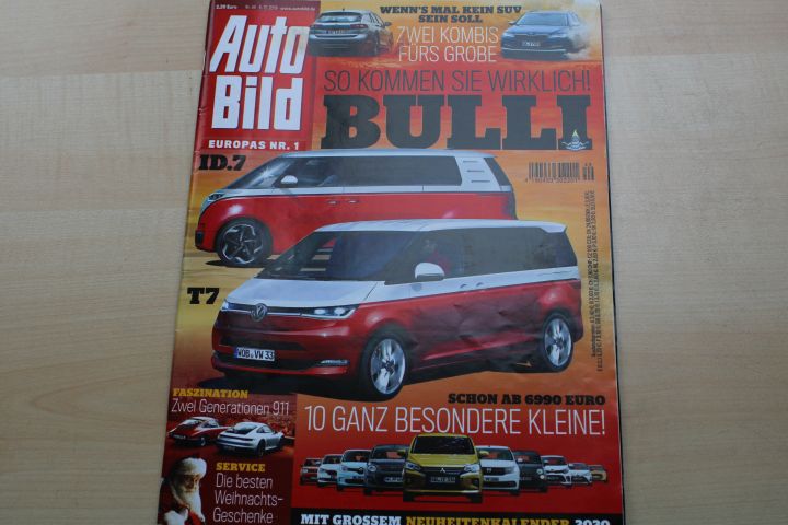 Deckblatt Auto Bild (49/2019)